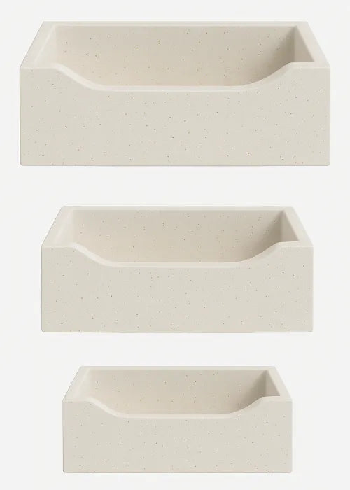 Lavandino da Esterno in Pietra Ricostruita Levigato