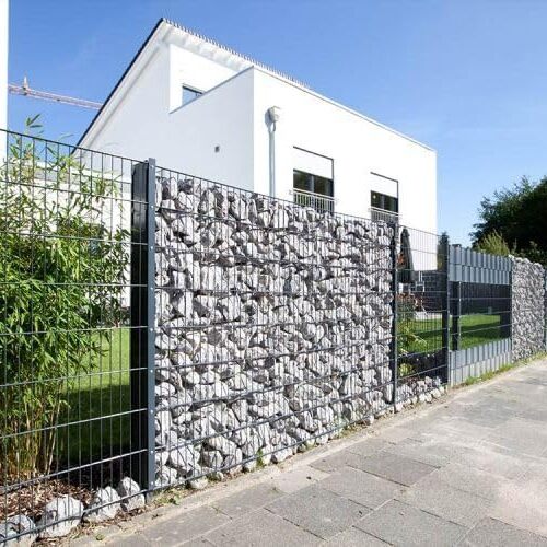 Gabbioni Metallici per Recinzioni - Larghezza 25 cm