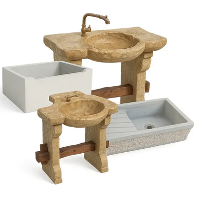 lavandini in pietra ricostruita