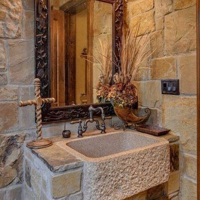 Rivestimento in pietra di Trani tranciata