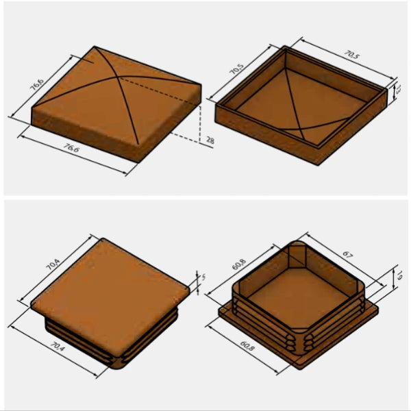 Pilastri per recinzioni