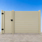 Cancello in pvc con distanziatori 4 cm