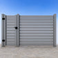 Cancello in pvc con distanziatori 4 cm