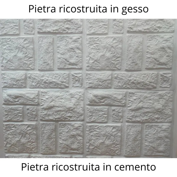 Pannello in pietra ricostruita muro antico