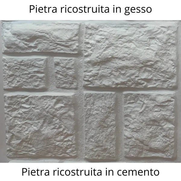 Pannello in pietra ricostruita muro antico