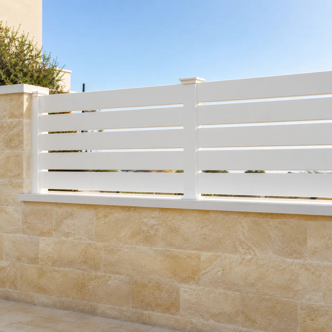 Pilastri a filo muro in PVC