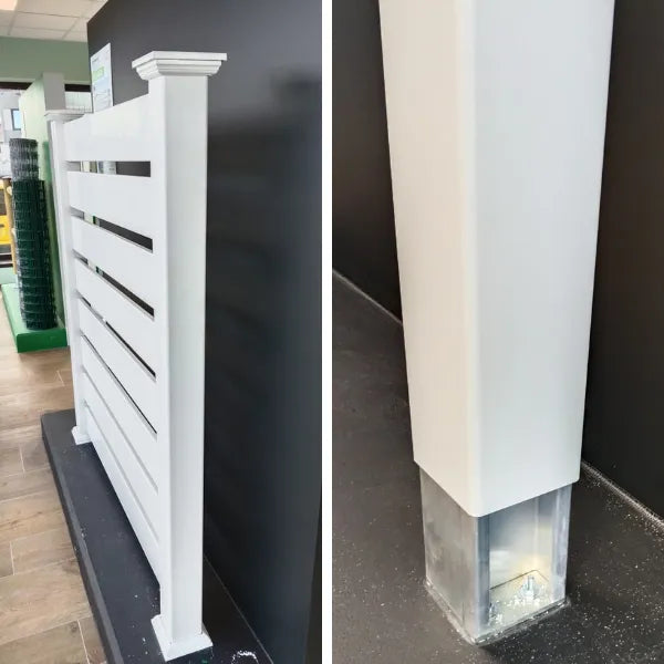 Pilastri in PVC per cancelli