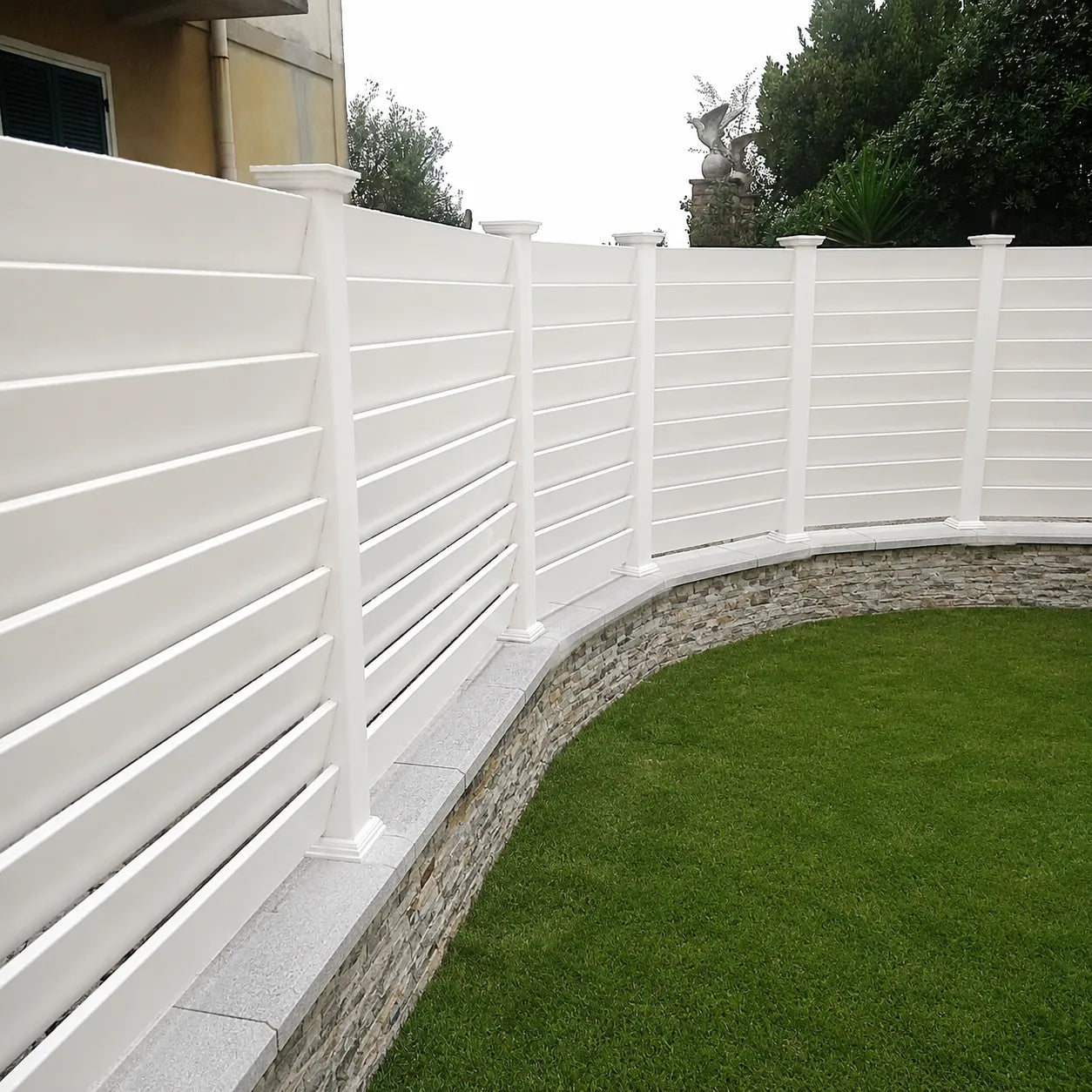 Recinzioni con doghe in Pvc
