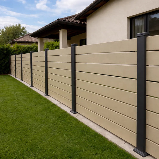 Recinzioni con doghe in Pvc