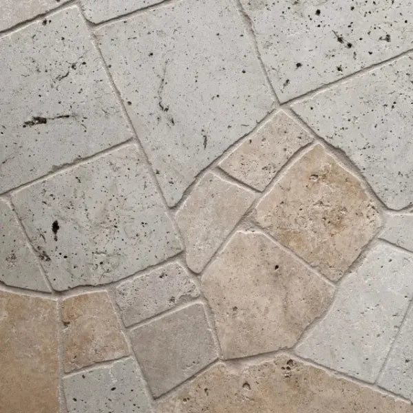 Rivestimento in travertino Palladiana
