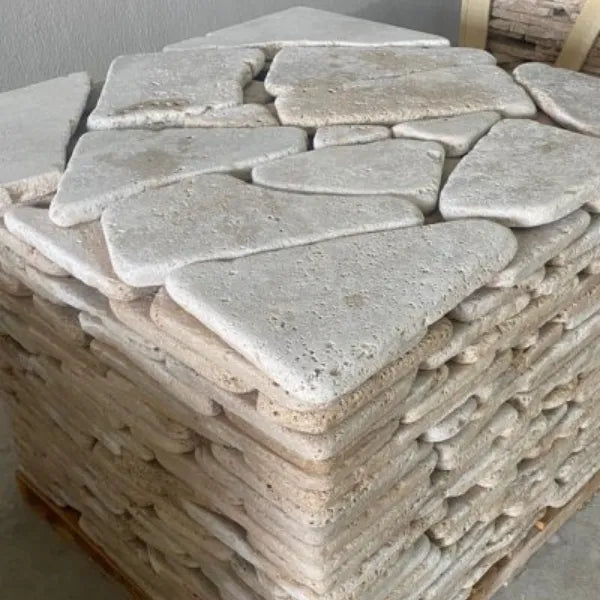 Rivestimento in travertino Palladiana